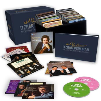 Portada de The Complete Perlman recording
