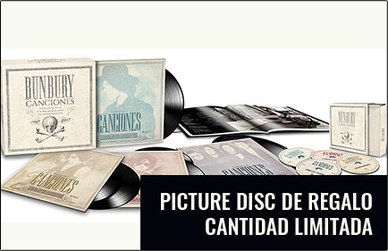 Bunbury - Canciones 4cd y 4lp